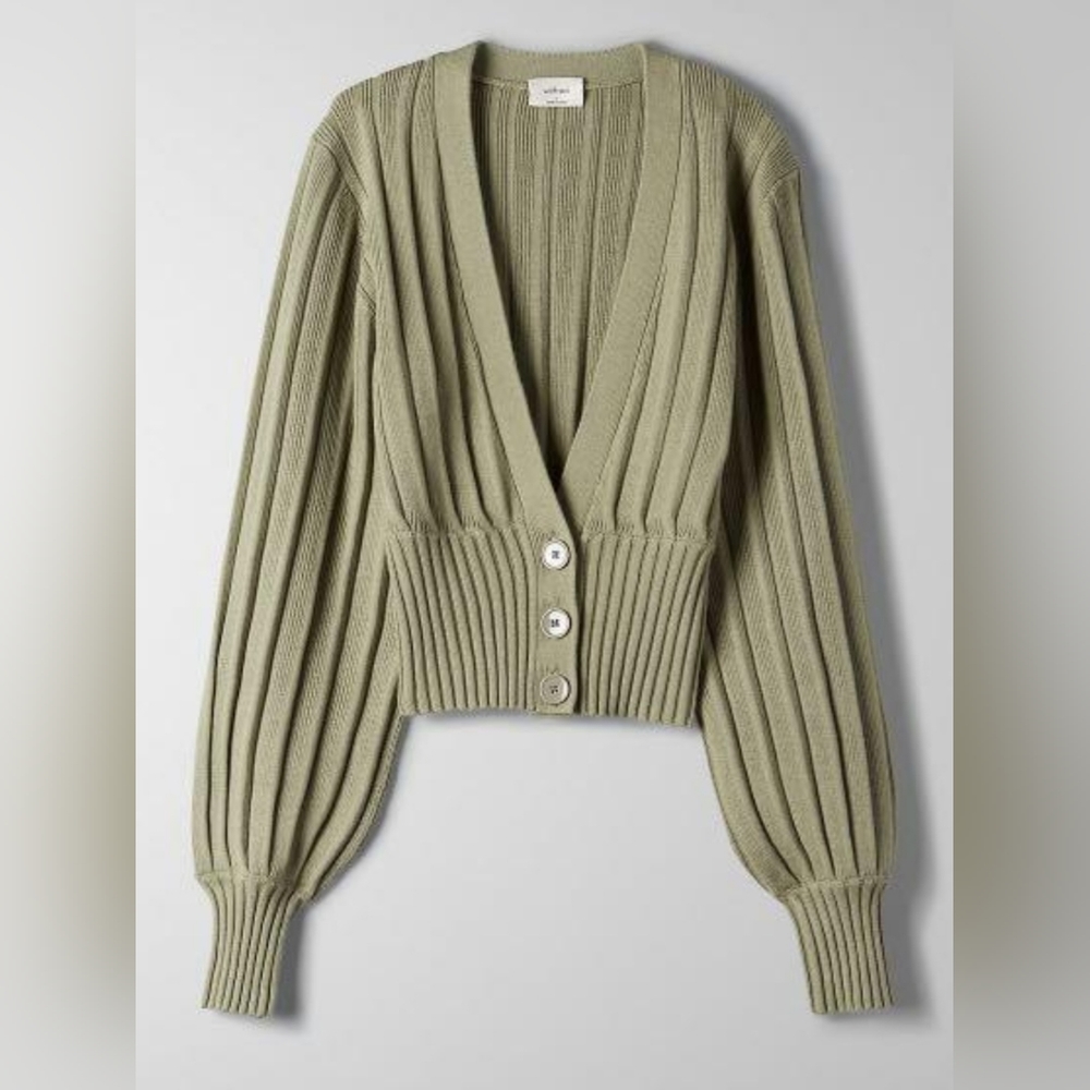 Aritzia New Plunge Front Gardigan - With Tags Size Large